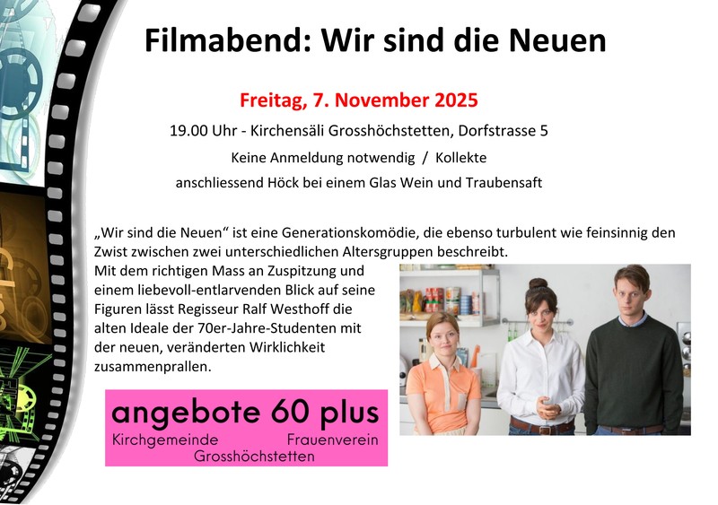 19 Filmabend 2025  Wir sind die Neuen